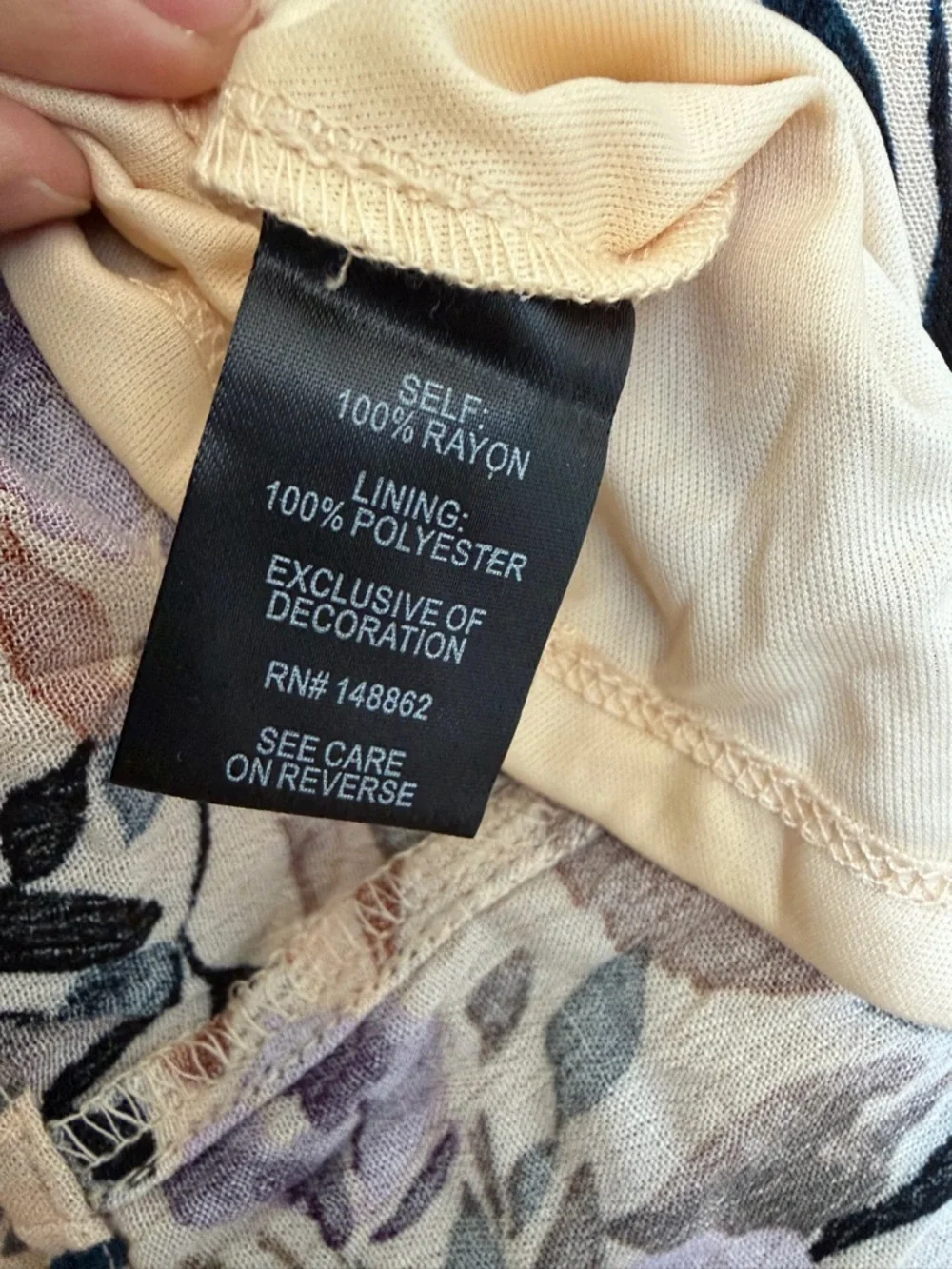 torrid NWT Sand Floral Lace Up Crochet Trim Bell Sleeve Boho Dress Size 2X - Picture 12 of 13